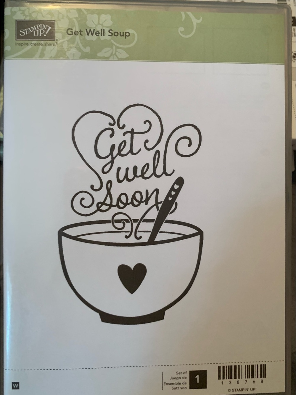 Stampin' Up! Get Well Soup Stamp